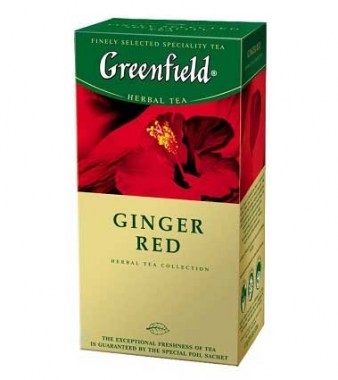 Гринфилд Ginger Red 25 пакетиков
